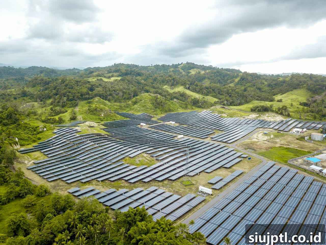 Ilustrasi Ketenagalistrikan: Plts Pembangkit Listrik Tenaga Surya Panel - siujptl.co.id