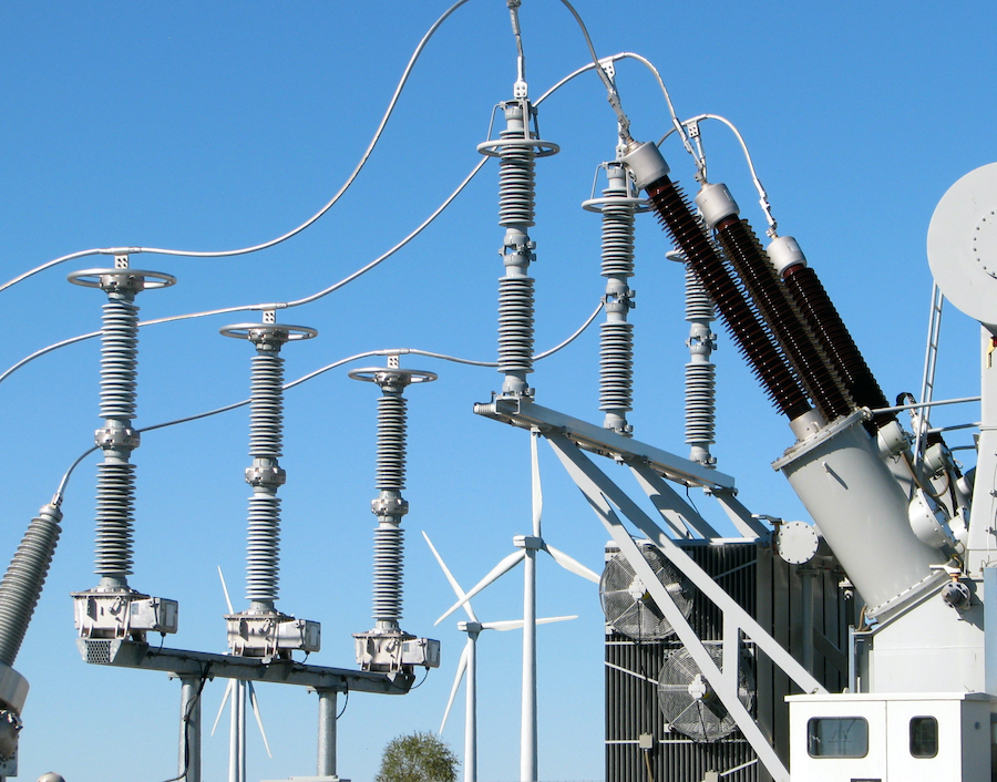 Diagram teknis instalasi arrester petir dan sistem pembumian