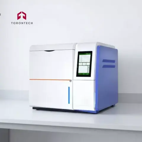 Diagram skematik proses DGA dan interpretasi hasil gas dalam minyak isolasi.