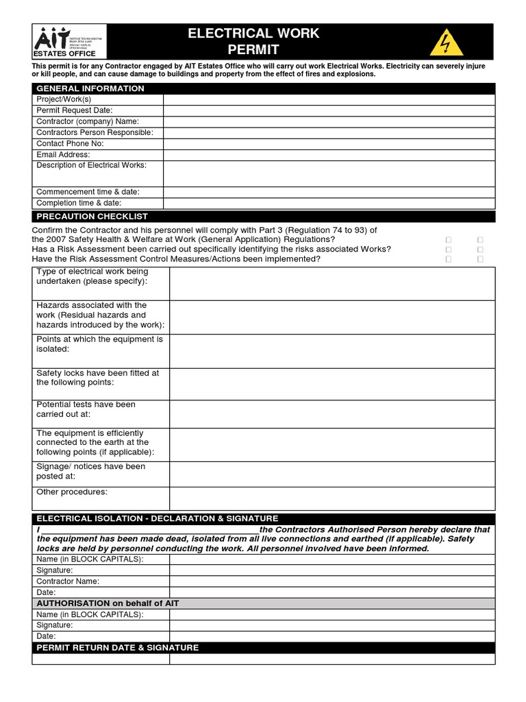 Papan pengendali izin kerja di ruang kontrol dengan kartu status berwarna-warni.