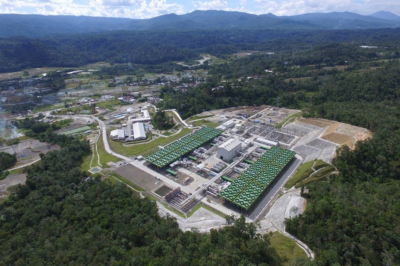 PLTP Sarulla – geothermal flash steam turbin uap