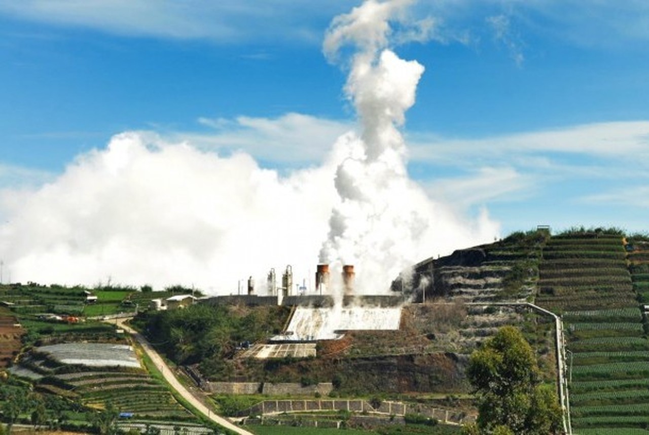 PLTP Dieng – sumur produksi binary cycle geothermal