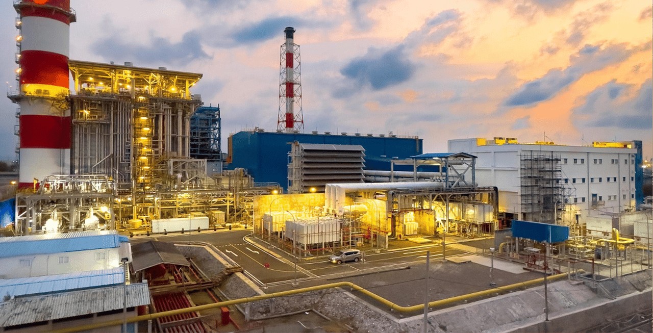 Unit turbin gas heavy-duty – kompresor ruang bakar dan ekspansi